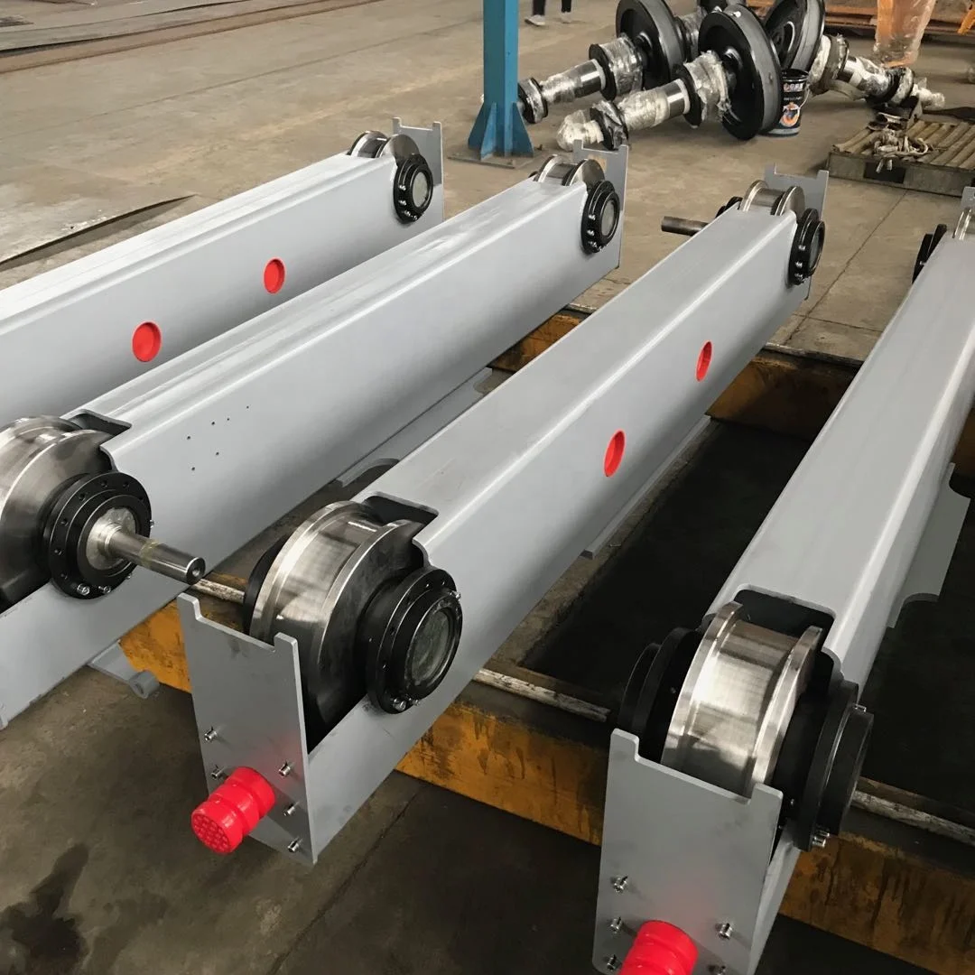 Rueda puente grua однобалочный мостовой кран, колесный блок, Концевая балка, концевой грузовик с редукторным приводом 10t