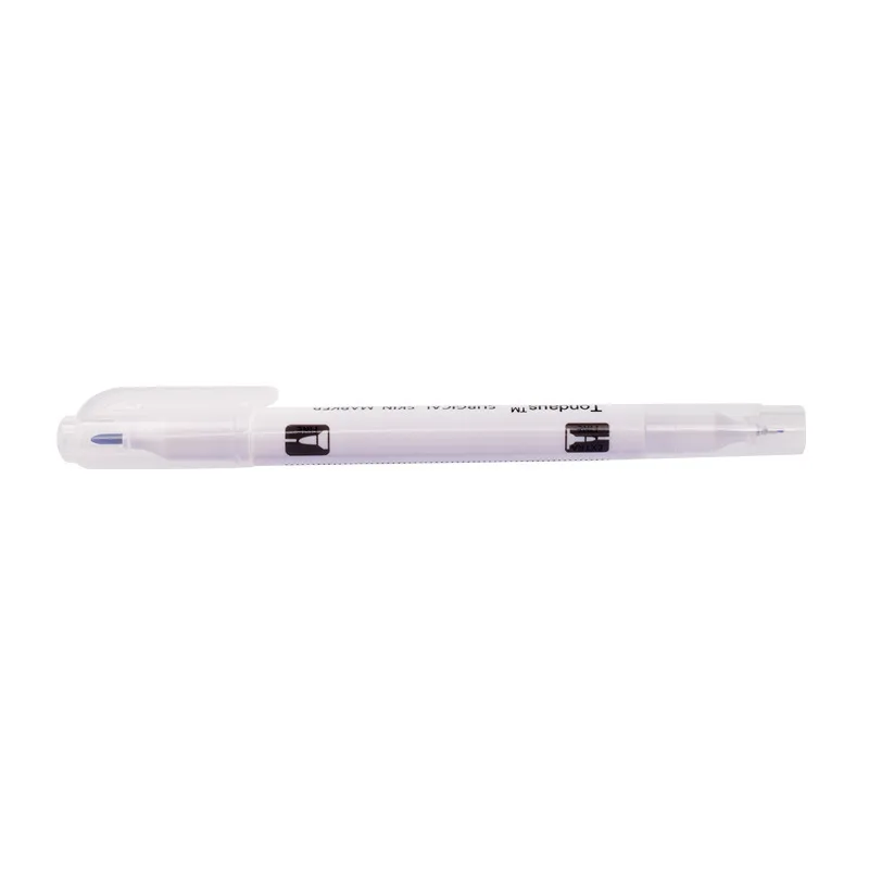 Surgical Double Headed 0.5mm 1mm Violet Ink Marker Pen Marker Body Skin Pen For Piercing PMU Accessories