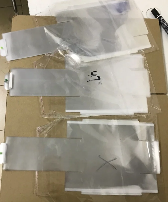 Оригинальная герметичная упаковочная пленка для Ipad pro 9 дюймов Высококачественная пластиковая защитная сенсорного экрана