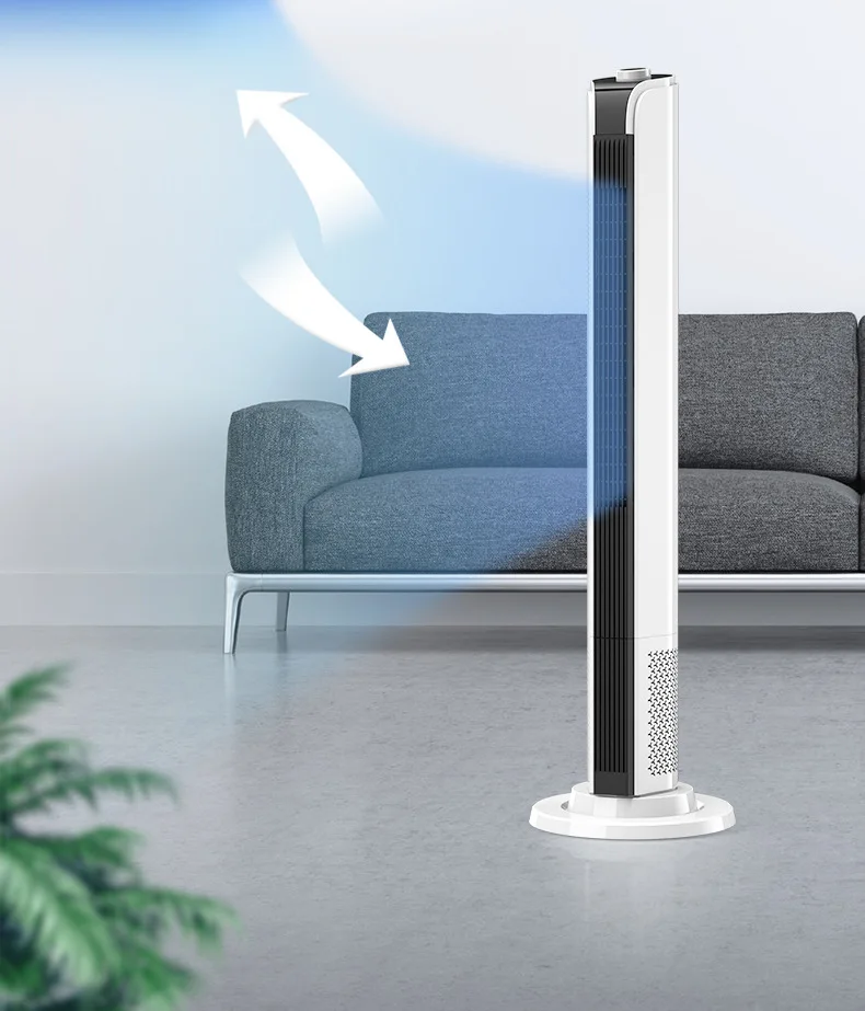 Hot Selling Household Speed Adjustable Electric Air Cooling Standing Tower Floor Fan