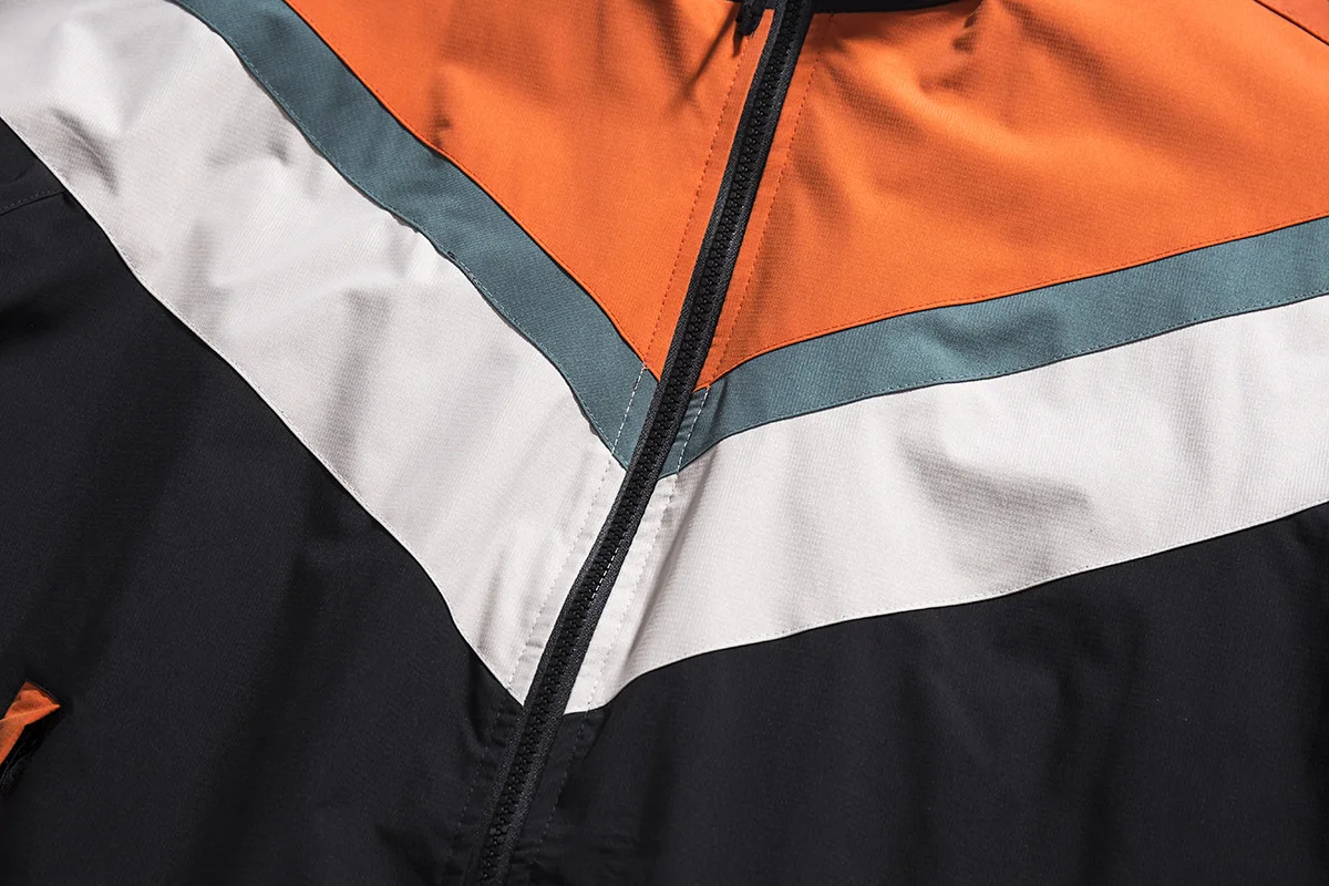 Ветровка мужская в стиле хип-хоп куртка пэчворк свободная зимняя верхняя одежда Харадзюку большие размеры 2022