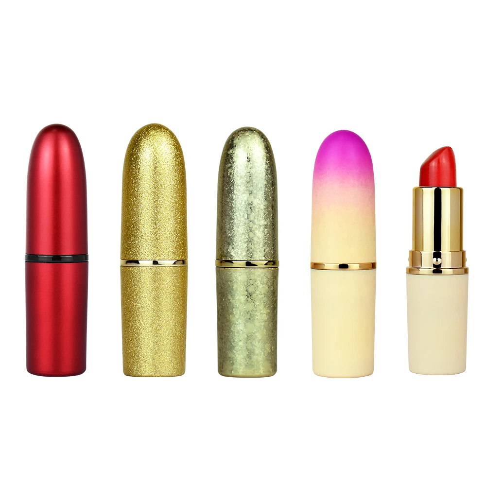 
AKIACO manufacturers wholesale multi-color creamy beauty cosmetics custom shiny lipstick private label 