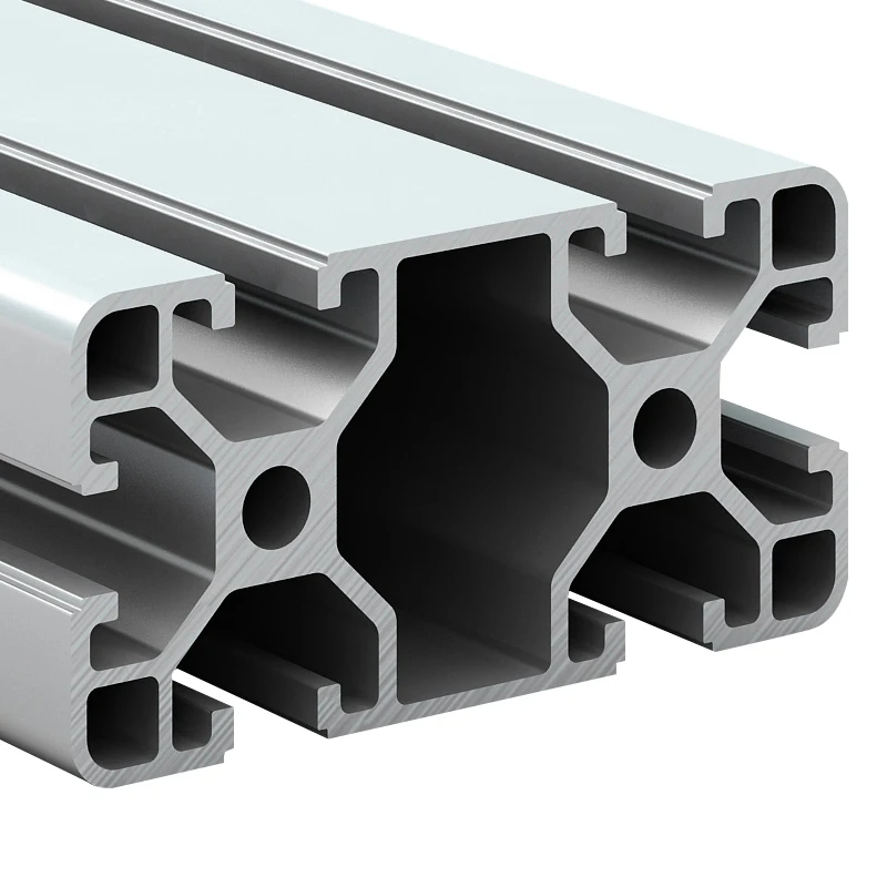 T5 Manufacturer From China 6063 Extrusion Aluminum Alloy 40x80 Aluminium Tslot Profile