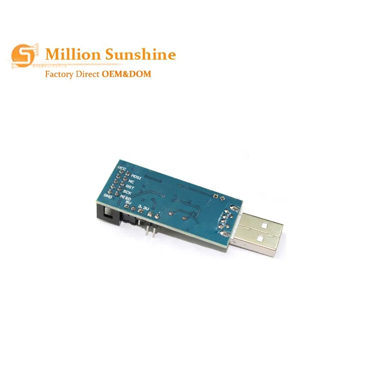 Официальный программатор USBASP USBISP AVR USB ISP ASP ATMEGA8 ATMEGA128 с поддержкой Win7