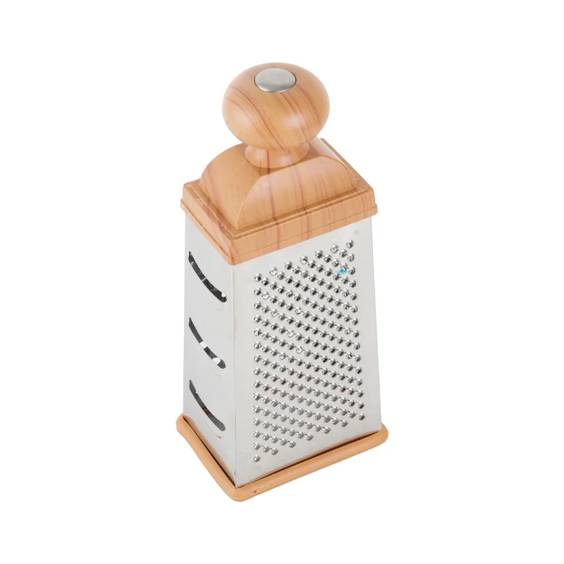 Wholesale Custom Multi-purpose Stainless Steel  4 Sides Handheld Cheese Vegetable Graters Fruit Potato Cutter Peeler for Kitchen