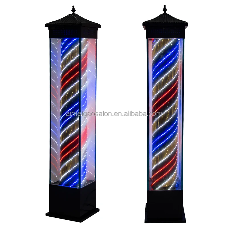 Diant LED Lighting pole Classic Rotating Light Hair Salon Shop Beauty Sign Barber shop pole