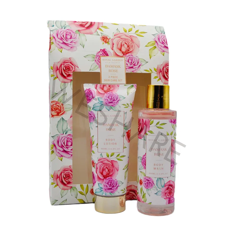 Factory hair shampoo body lotion set logo body wash for private labels private label bath gift set giftset gel lotion