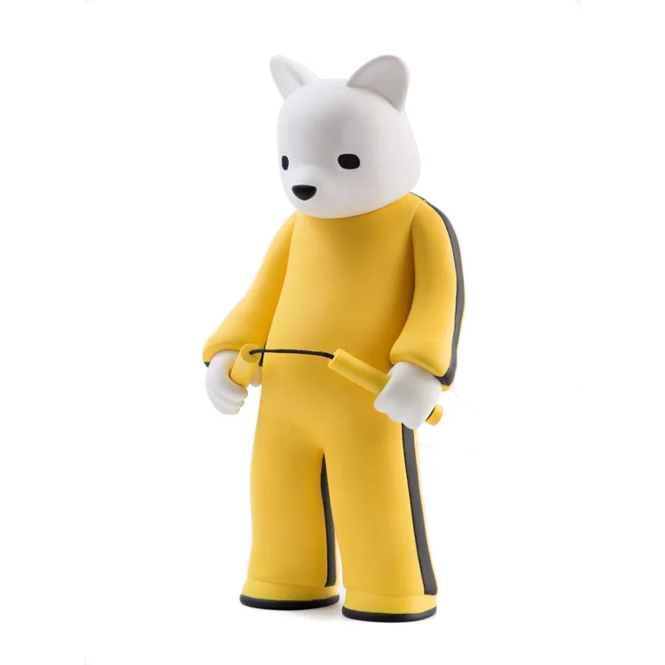 Custom roto-casting vinyl toy figurine, custom cartoon colorful vinyl figure
