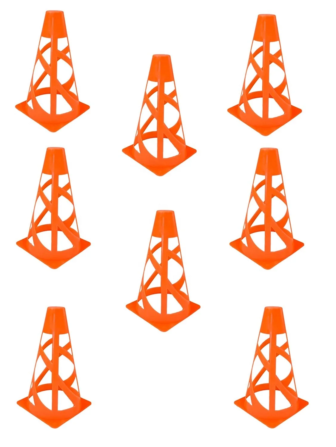 Wholesale 9 Inch Football Sport Training Traffic Cone PE Soccer Agility Training Cones