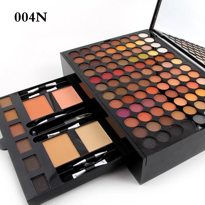 Cosmetics 180colors Contain Eye Shadow Private Label Piano Box Frames Shadow Box Palette Eye Shadow