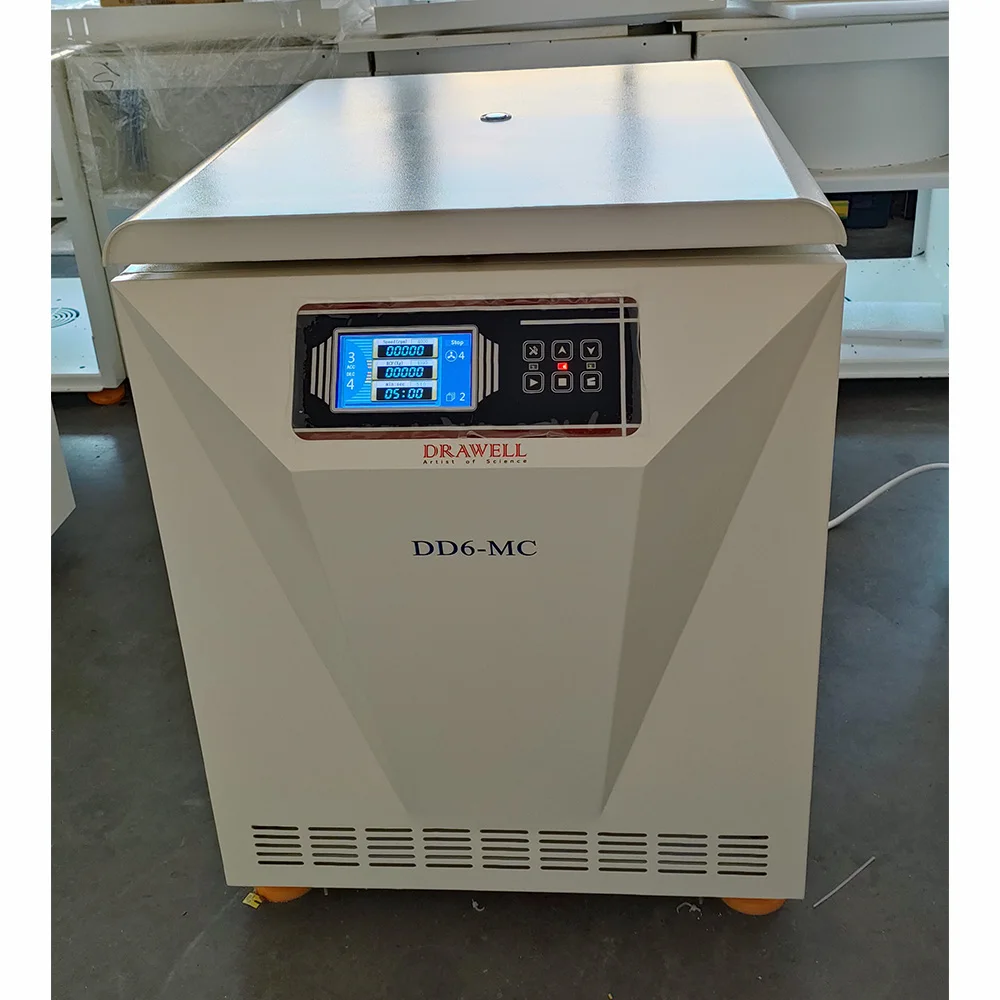 DD6-MC Blood Bank 500ml 750ml Swing Rotor Medical 6000rpm Laboratory Large Capacity Centrifuge