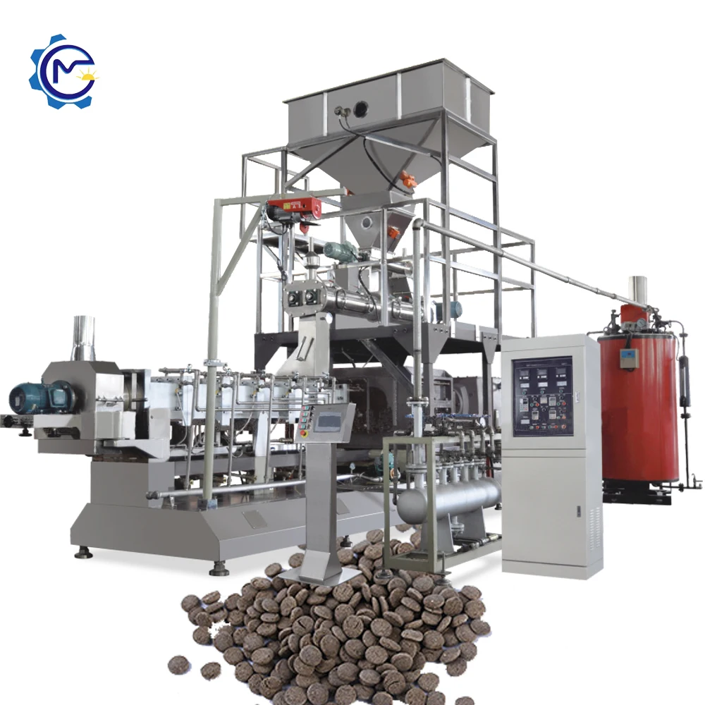 Fish food manufacturing machine fish food making feed processing shrimp carp feed pellet  machine