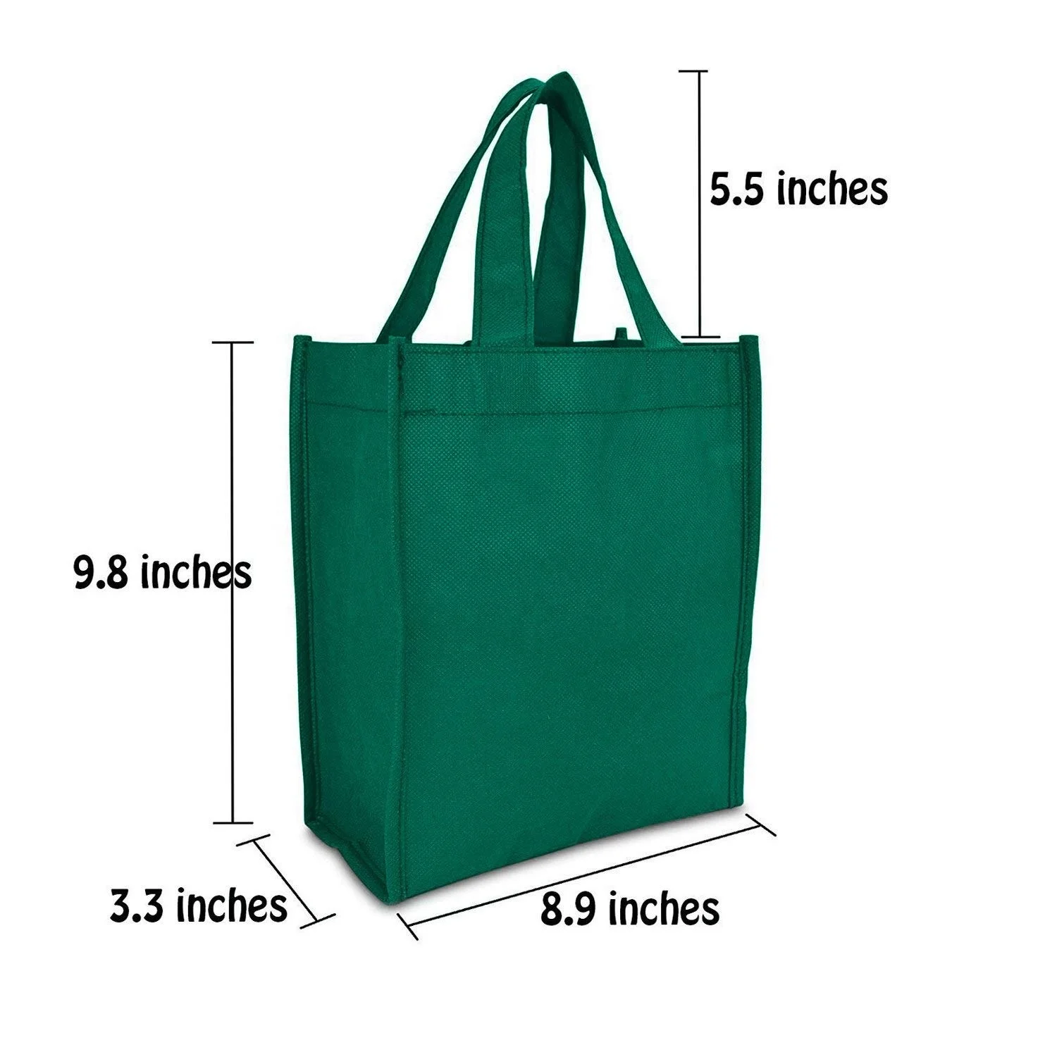 Cheap Printed Reusable Woven Personalize bags for shopping with personal logo