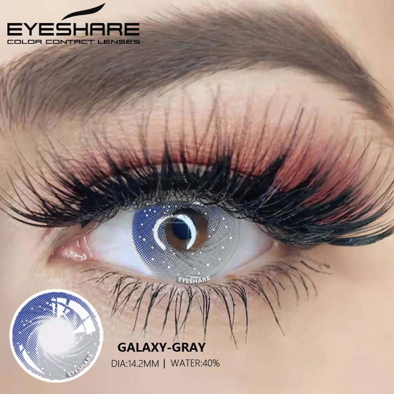 Оптовая продажа косметические контактные линзы EYESHARE цветные косплей красота цвета ForEye Korea Lil