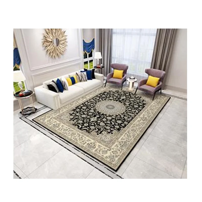 Factory Hot Selling Printed Living Room 3D Carpet and Rugs Morden Design  Alfombra Tapiz  Teppich Ikhaphethi