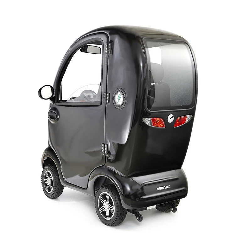 Одно сиденье 1400w закрытый салон скутер 4 колеса для откидываемых/пожилых