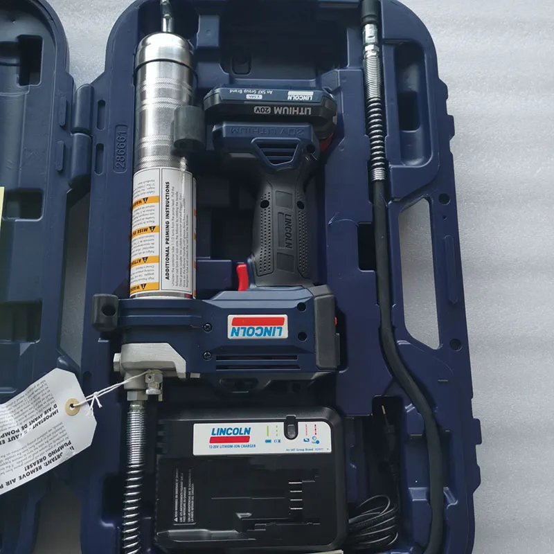 Enhanced PowerLuber warranty Lincoln Li-Ion PowerLubers  Battery-operated grease guns 1882E