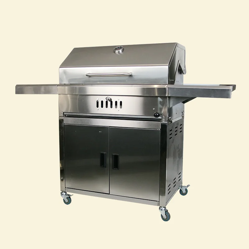 Продажа с завода, 30 дюймов большой гриль для барбекю, уличный современный угольный гриль