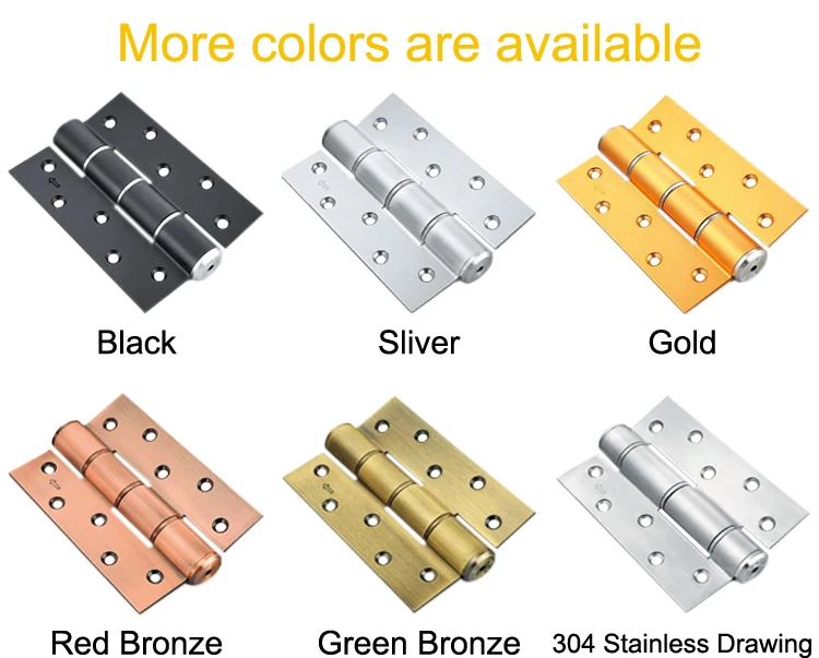 
Extremely Silent Hydraulic Automatic Door closer for wooden frame Soft Closing E-type door hinge with factory price 