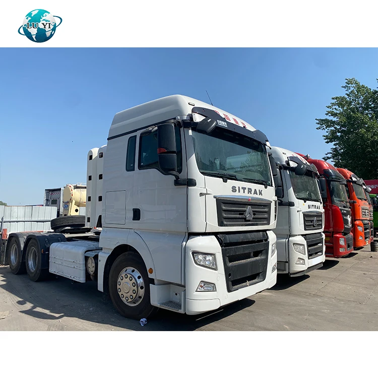 SINOTRUK  Man Technology SITRAK C7H 6X4 460hp CNG Tractor Truck in Uzbekistan