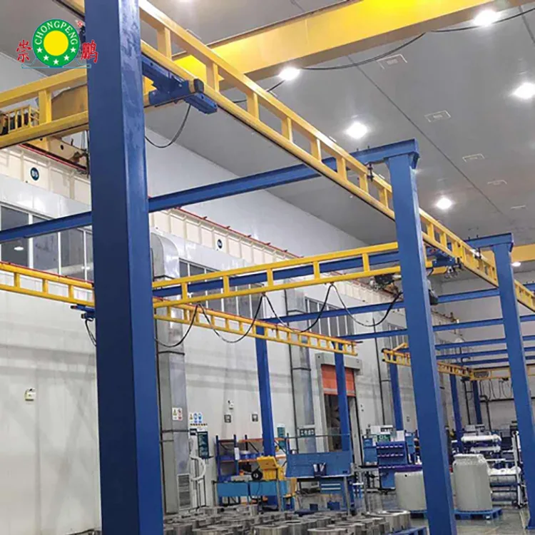 Supply Workstation Rigid Light Freestanding Bridge Crane Monorail Workshop Crane