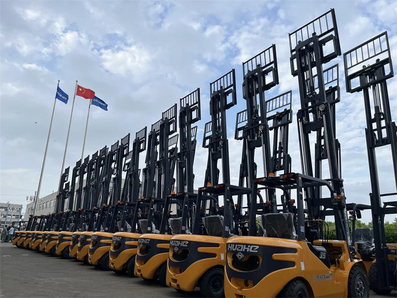 Chinese factory 3ton hyster manual diesel forklift in chinese