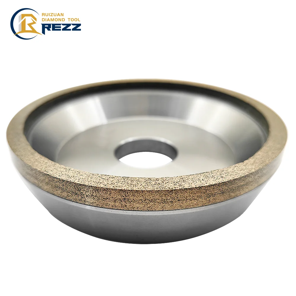 Factory Custom Size Metal Bond diamond or CBN  Grinding Wheel for High speed steel  profile grinding