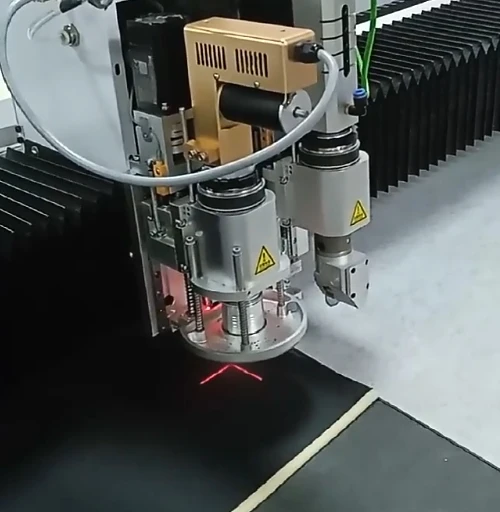 cnc  industrial leather automatic leather cutting machine with CE authentication