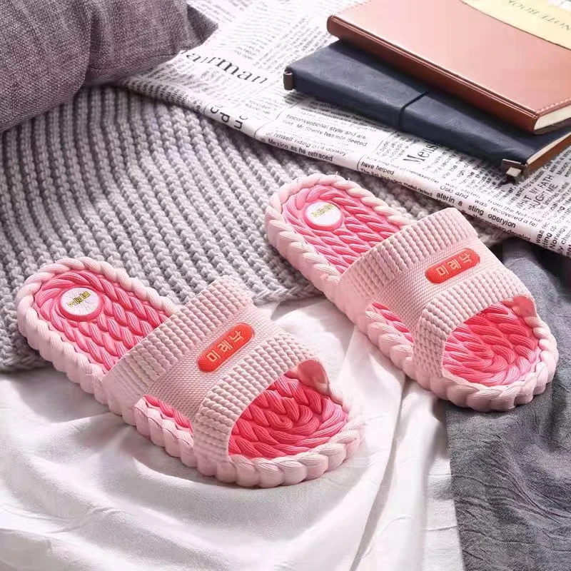 2024 Summer Casual Fashion Slippers Soft Indoor Open-toed sandals men girls women couples shoes School Office Sandals Spring