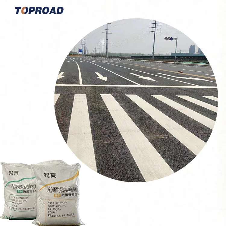General Reflective-Type Thermoplastic Road Marking Materials Based on C5 Hydrocarbon Resin