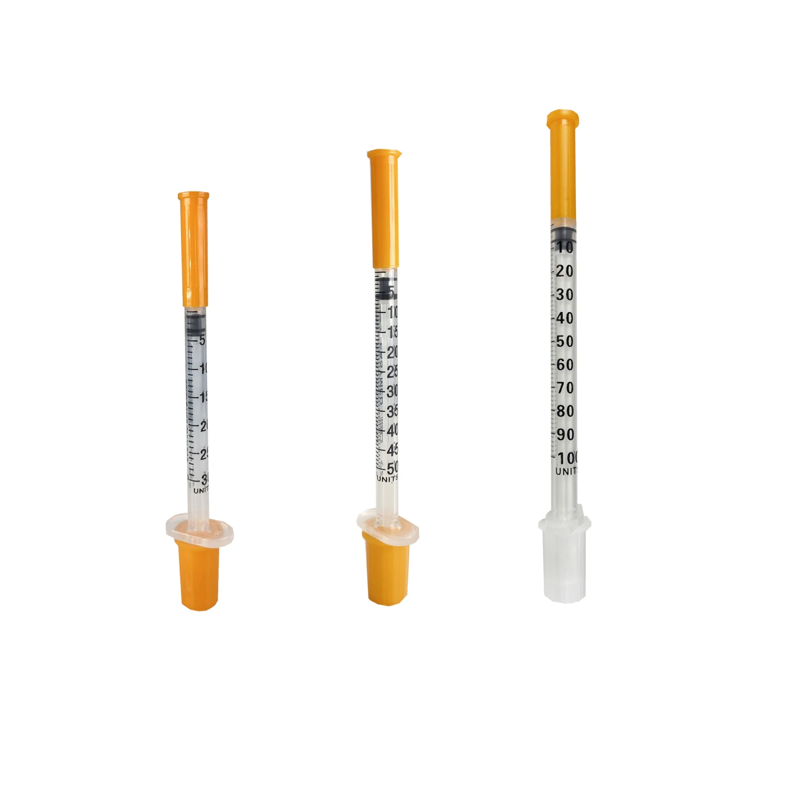 
Free Sample Disposable Insulin Syringe With Fixed Needle 31G 