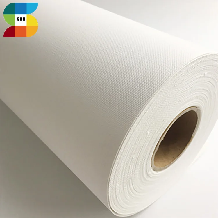 Водостойкие хлопковые холщовые рулоны для печати в