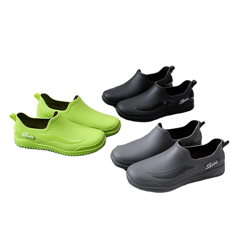 waterproof Anti-slip Warm Chef Working Shoes Nurse Clogs For Men