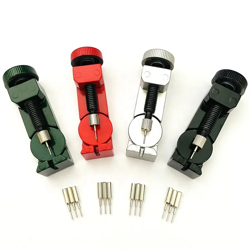 
watch repair tools High Quality Adjustable Metal Watch Band Link Strap Pin Remover Adjust Repair Tool 