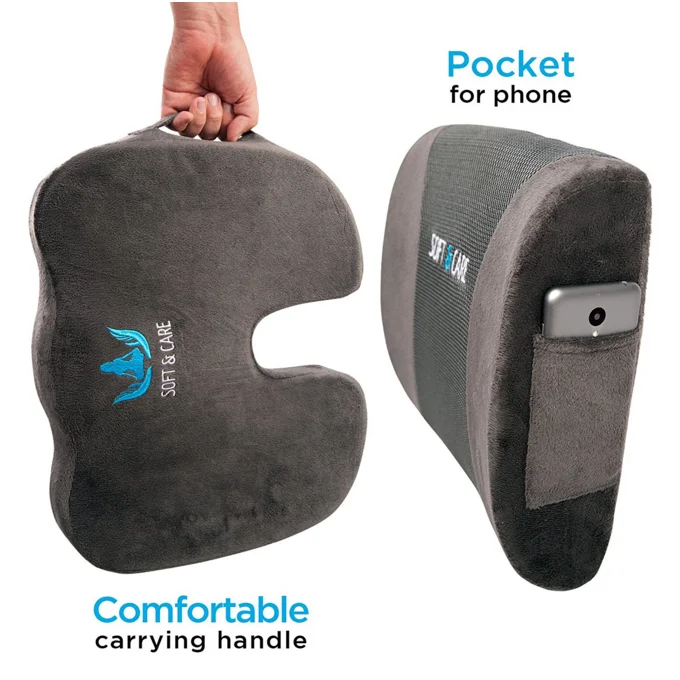 New Memory Foam Car Chair Seat Cushion Custom Gel Outdoor Sofa Meditation Orthopedic Cushion