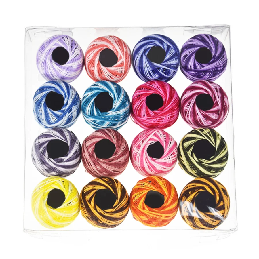 manufacturers wholesale 10g cotton yarn crochet knitting yarn crochet embroidery thread for hand knitting