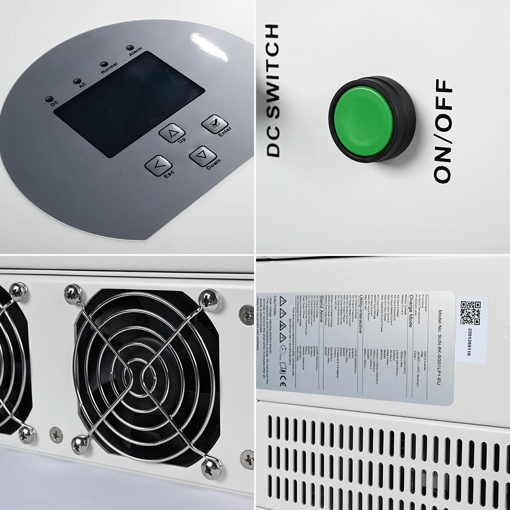 SunArk солнечный инвертор Mppt 8 кВт 8000 Вт 10 кВА гибридные инверторы