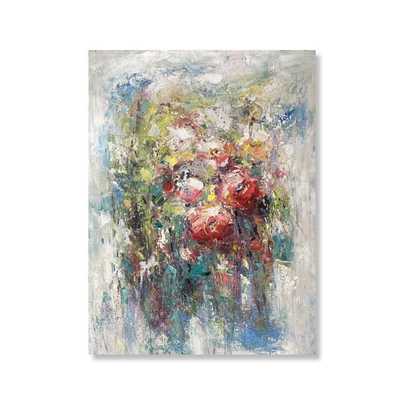 Oil Painting Handmade Dafen Abstract Wall Oil Painting Art Works Canvas Acrylic Paint Painting Living Room Home Decoration Art