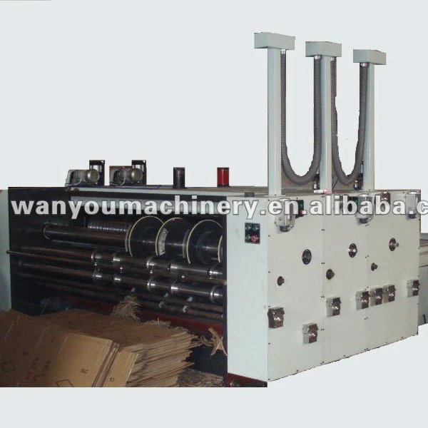 Slot cutting machine for carton high quality low price