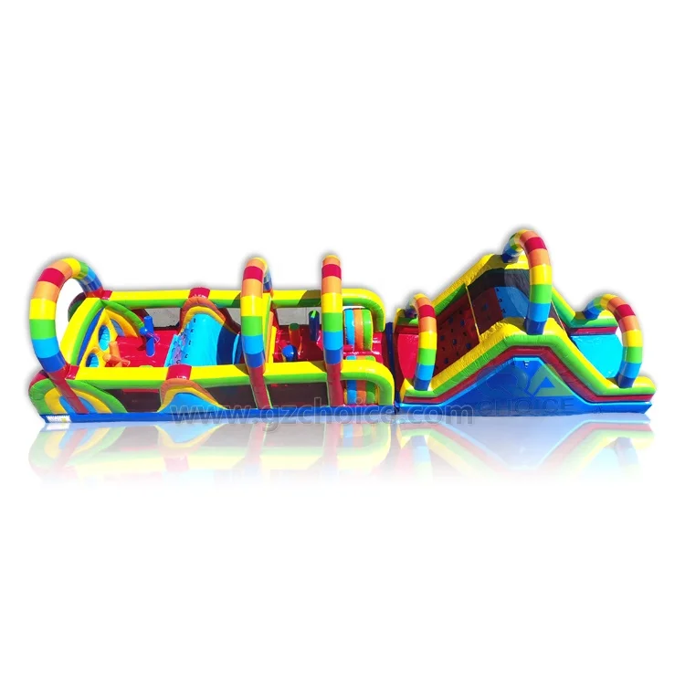 Beautiful inflatable obstacle games kids inflatable obstacle course