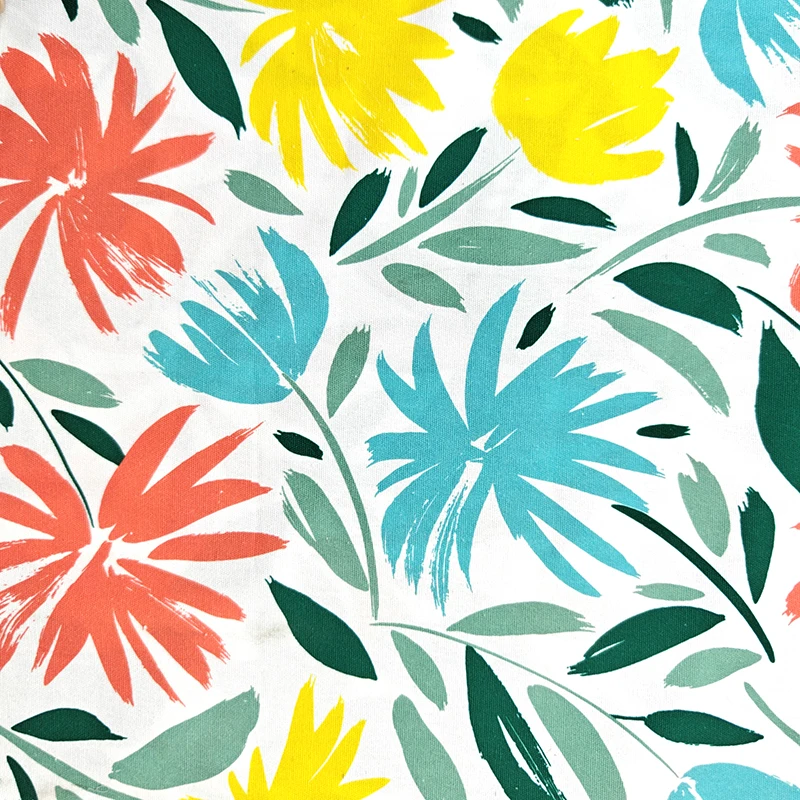 New Premium Screen Digital Printing 100% Cotton Printed Fabric In Bulk