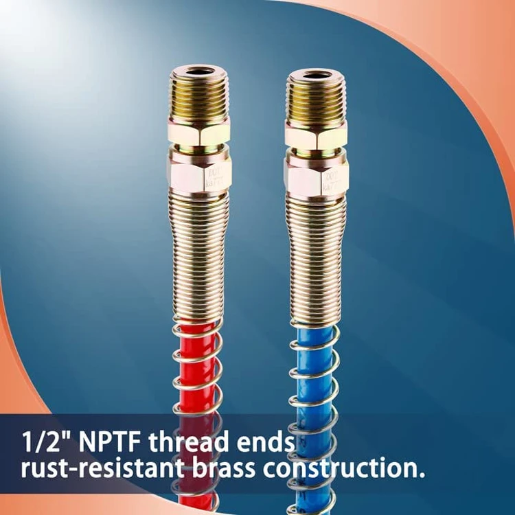 Heavy Duty  Repairing Pneumatic Air Spiral Brake Coiled Tube for Trailer Brake System