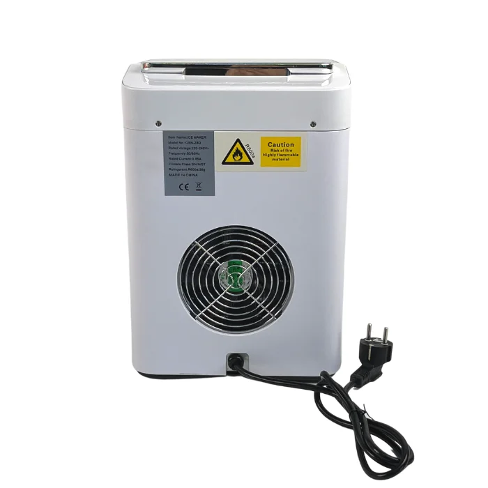 Good price home mini portable Ice making machine white ABS shell mini Ice Maker