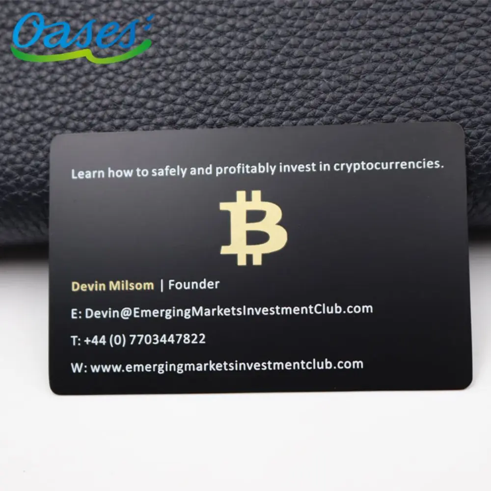 Collect Black Card Customizable Metal Credit Black Card With Chip Slot And Magnetic Stripe Signature Stripe