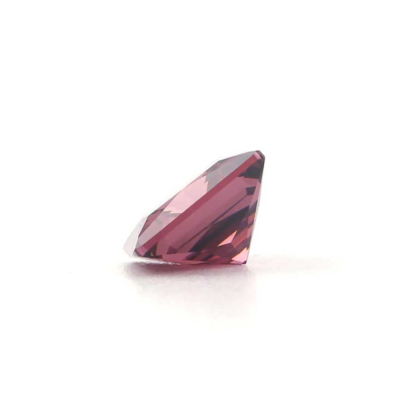 Thriving Gems AAAAA CZ Stone Square Shape 1 Carat Diamond Rhodolite Color Cubic Zirconia For Jewelry