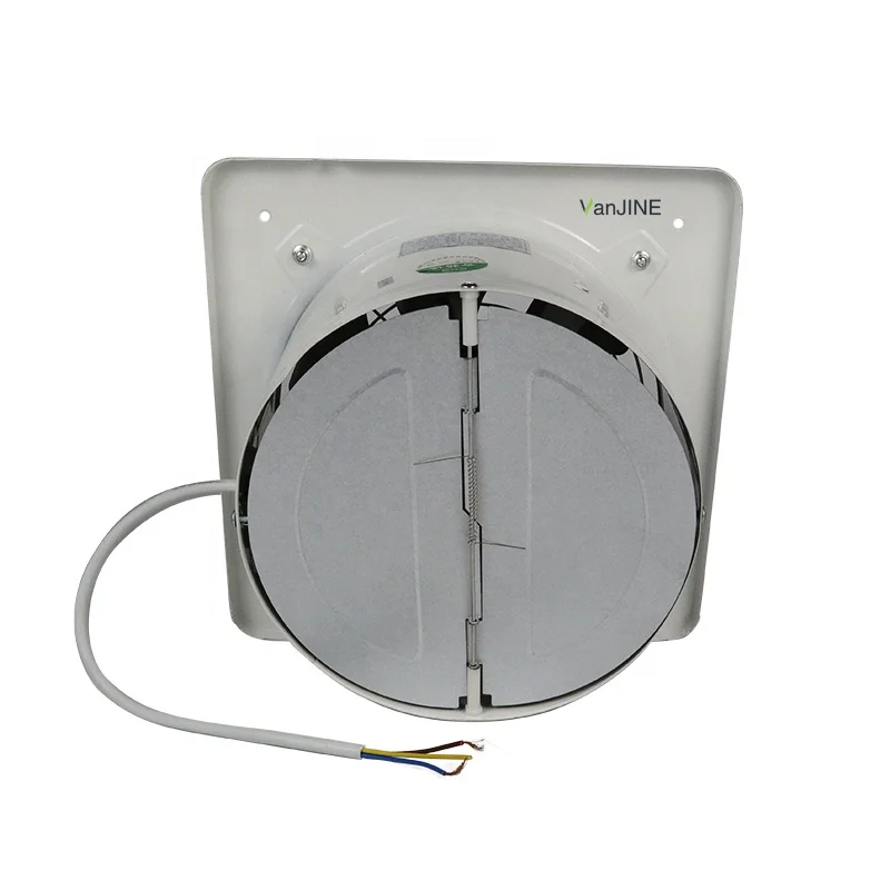 VANJINE Vent Fan Factory Direct Sale Large Wind High Speed Vent Fan With Shutter Attic Fan