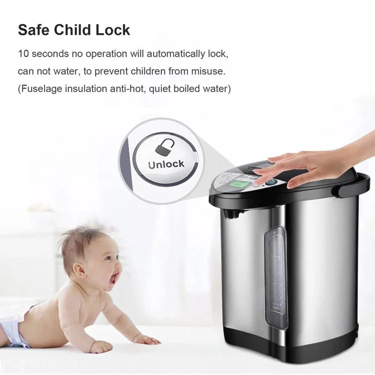 ЖК-дисплей с 5 настройками температуры Детский Электрический Термопот