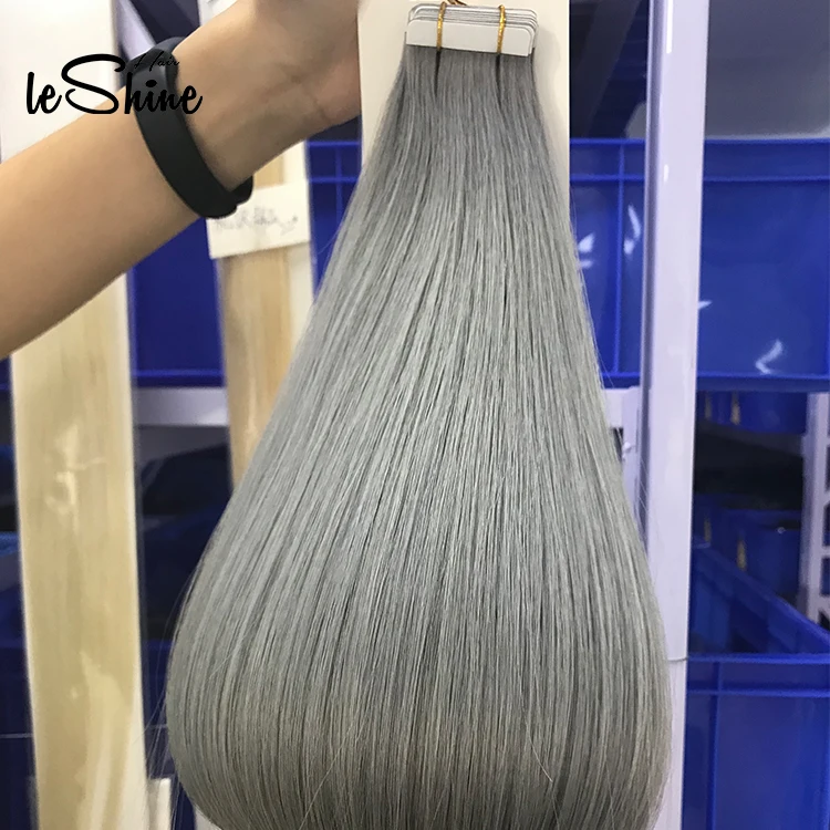 LeShine Human Hair Wholesale Ponytail Remy Perruque Cheveux Humain Tape Hair Extensions Pelucas Pelo Natural