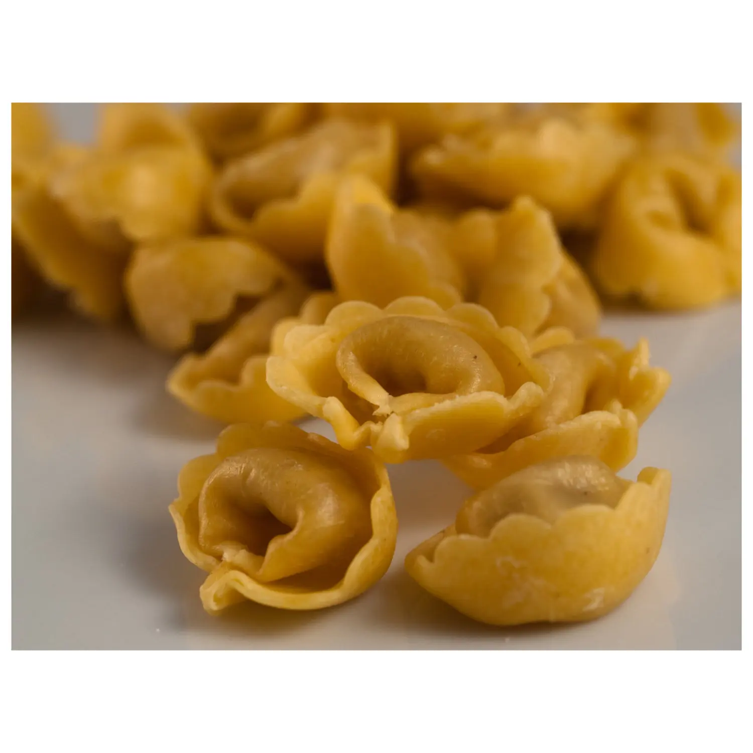 Italian Food Fresh Stuffed Tortellini Pasta with Meat - Italian 250gr Fresh Pasta for easy lunch