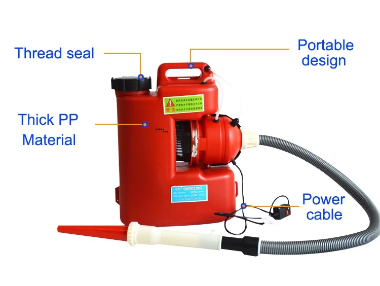 KT-917 High-Powered Portable Air Duct cleaning Atomizer, a Professional Fogging Disinfection Tool